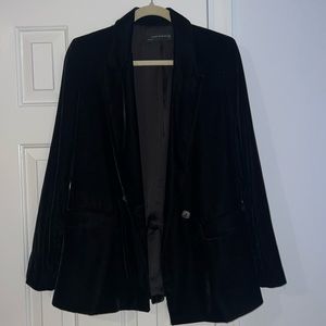 Zara Velvet Blazer